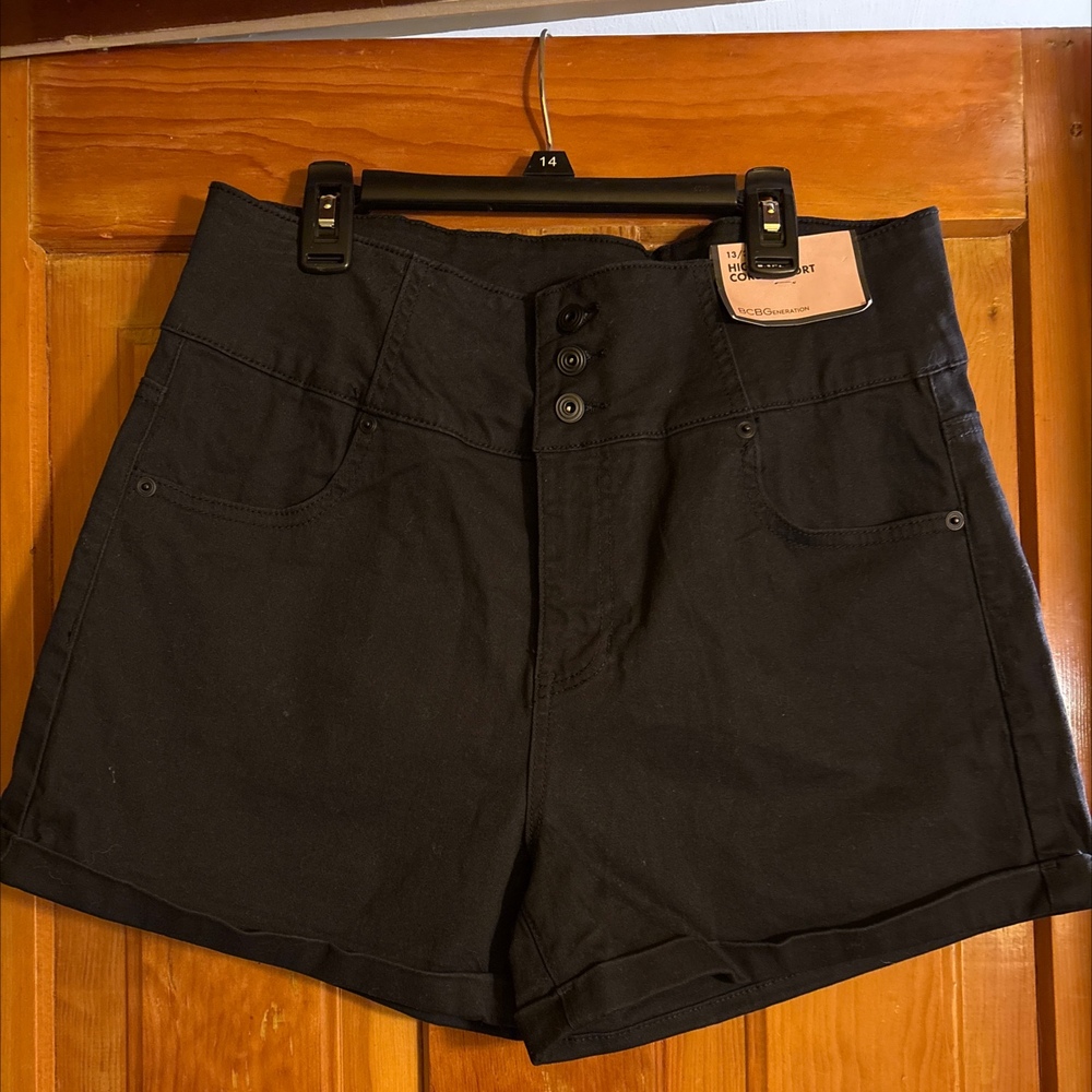 BCBG Generation high waste corset shorts